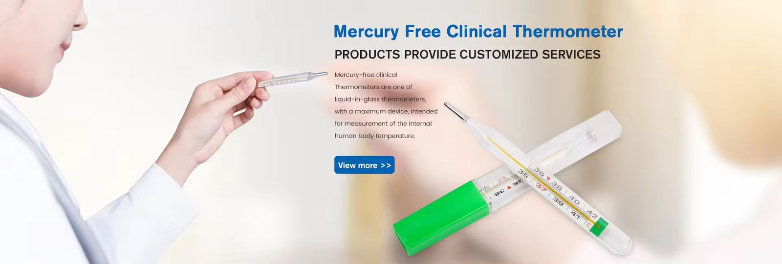 Termometro medico privo di mercurio