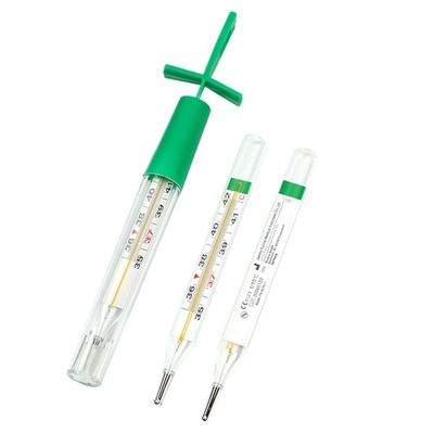 Termometro medico accurato per le ascelle vetro senza mercurio OEM personalizzato